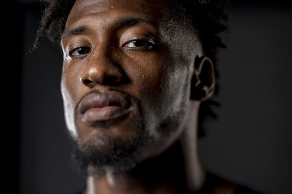 Timberwolves forward Robert Covington was a game changer on the court last season, but when an injury sidelined him he found himself a different perso