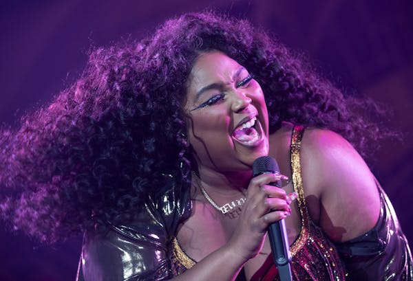 Lizzo performed at the Armory in Minneapolis on Wednesday night, the first of two sold-out shows.