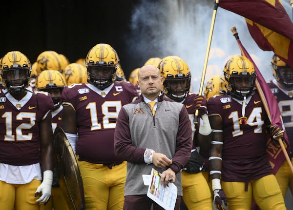 Coach P.J. Fleck has the Gophers off to their first 5-0 start since 2004.