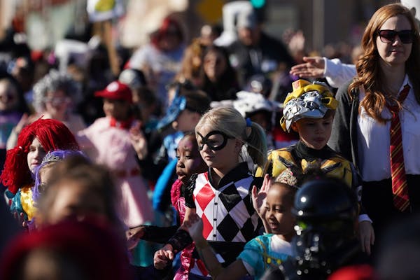 Anoka, the "Halloween Capital of the World," held its annual Big Parade of Little People, a long-running parade where local elementary kids walk down 