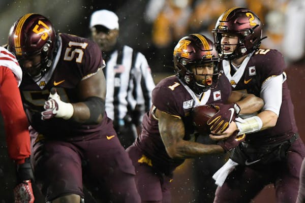 Sign of the times: Unbeaten Gophers 28.5-point favorites vs. Rutgers