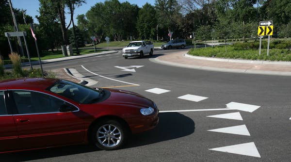 Crashes in roundabouts are far less likely to cause injuries or deaths because cars are generally moving at lower speeds and in the same direction.