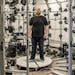 Bernardo Antnizzi, principal technical artist for the “Call of Duty” series, poses for a portrait on Aug. 29, 2019, in the photogrammetry room he 