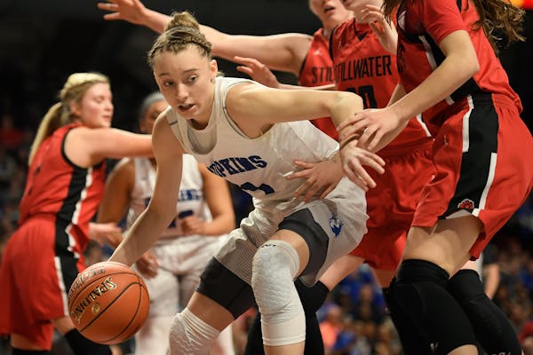 Hopkins guard Paige Bueckers, the state's top girls' basketball player, is bound for the nation’s best college program, UConn.