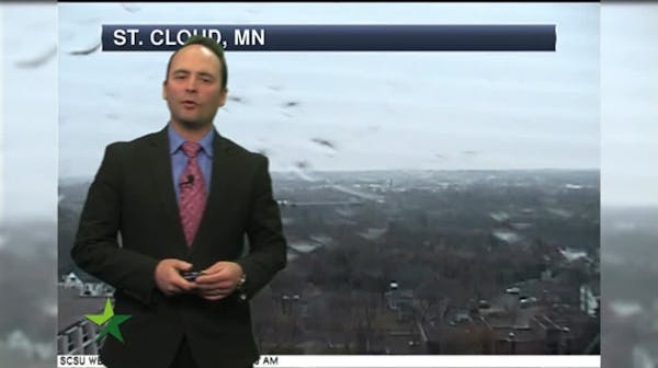 Afternoon forecast: Wintry mix, high 40