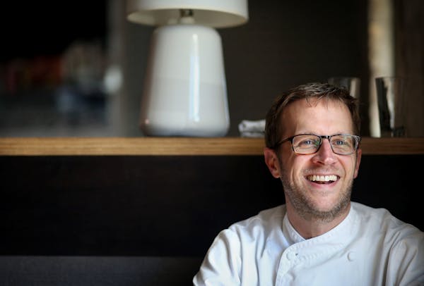 Paul Berglund was chosen new Best Chef Midwest for James Beard and was photographed at the Bachelor Farmer restaurant where he works Wednesday, May 4,