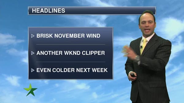 Duluth-Superior area forecast for Nov. 6