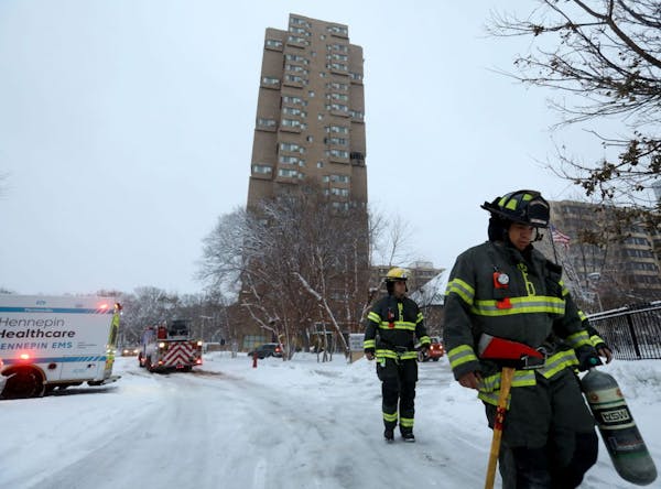 Residents of a Minneapolis high rise were evacuated early one November day after a fire broke out on the 14th floor of the building, killing five peop
