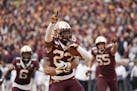 Gophers defensive back Jordan Howden intercepted what would have been a touchdown pass intended for Penn State wide receiver KJ Hamler late in the fou