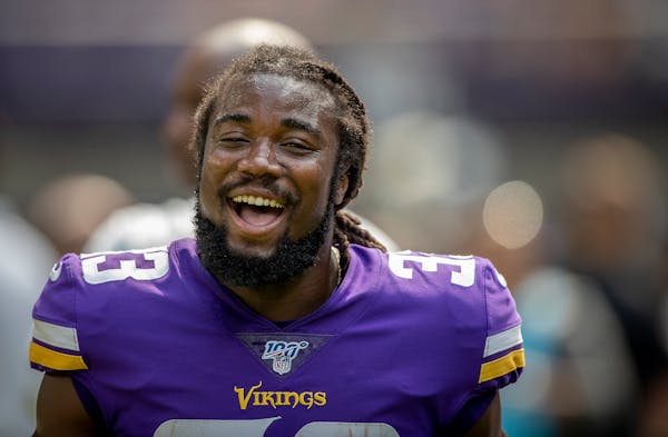 Vikings coach Mike Zimmer said of Dalvin Cook: “He’s been a tremendous leader, done everything we’ve asked him to do.”