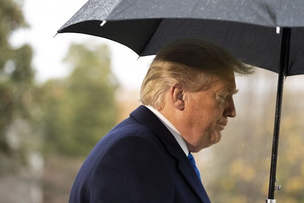 President Donald Trump walks to Marine One after speaking with reporters on the South Lawn of the White House before departing, Monday, Dec. 2, 2019, 