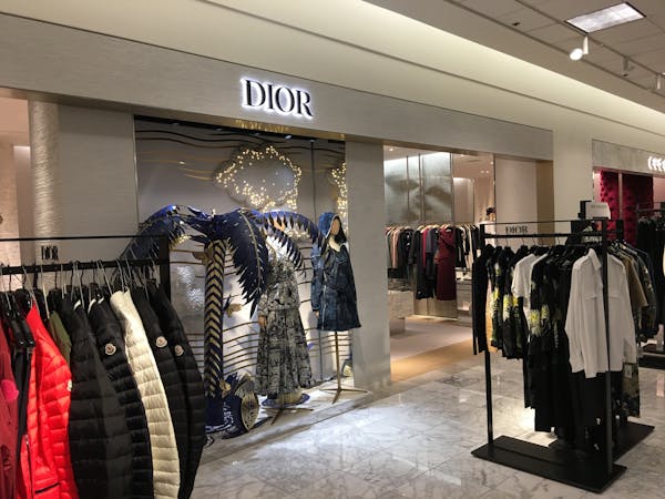 A Dior boutique is new inside the Nordstrom store at the Mall of America, which completed a top-to-bottom remodeling just in time for the holiday shop