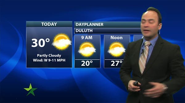 Duluth-Superior area forecast for Dec. 3