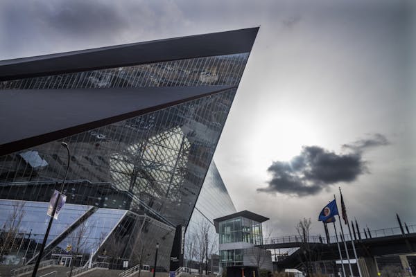 The three damaged windows are not the first to break on U.S. Bank Stadium's 200,000-square-foot glass exterior.
