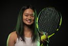 Arlina Shen of The Blake School is the Star Tribune metro girls’ tennis player of the year for 2019. Photo: JEFF WHEELER • Jeff.Wheeler@startribun