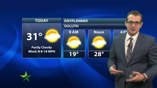 Duluth-Superior area forecast for Dec. 23