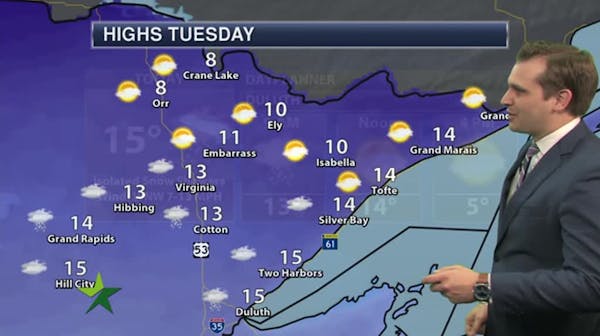 Duluth-Superior area forecast for Dec. 17