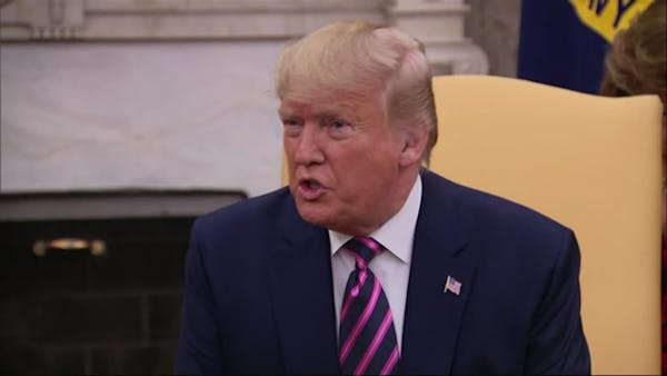 Trump: Impeachment 'very good for me politically'