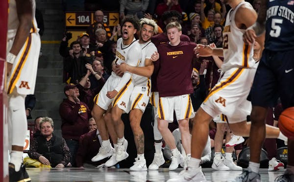 Gophers react to comeback win over Penn State