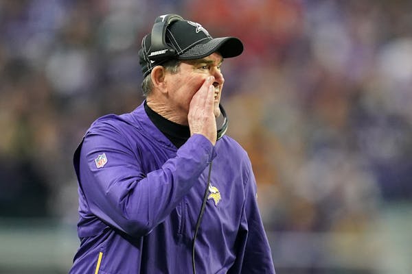 Mike Zimmer found out the Vikings’ first playoff foe via text in the middle of the night.