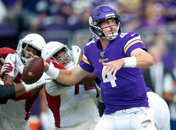 The Vikings are locked in to the NFC’s No. 6 seed, which means backups such as quarterback Sean Mannion might see extensive playing time against the