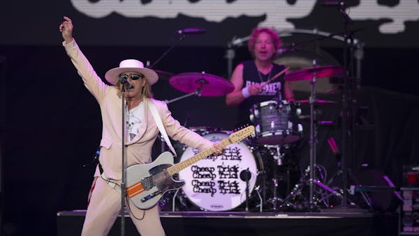 Cheap Trick performs New Year’s Eve at Treasure Island Casino.