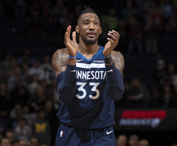 Forward Robert Covington has been a “great example” to the Timberwolves’ young players, coach Ryan Saunders said.
