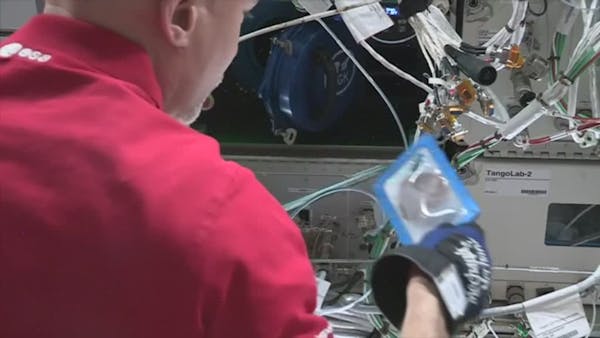 NASA releases video of first space-baked cookies