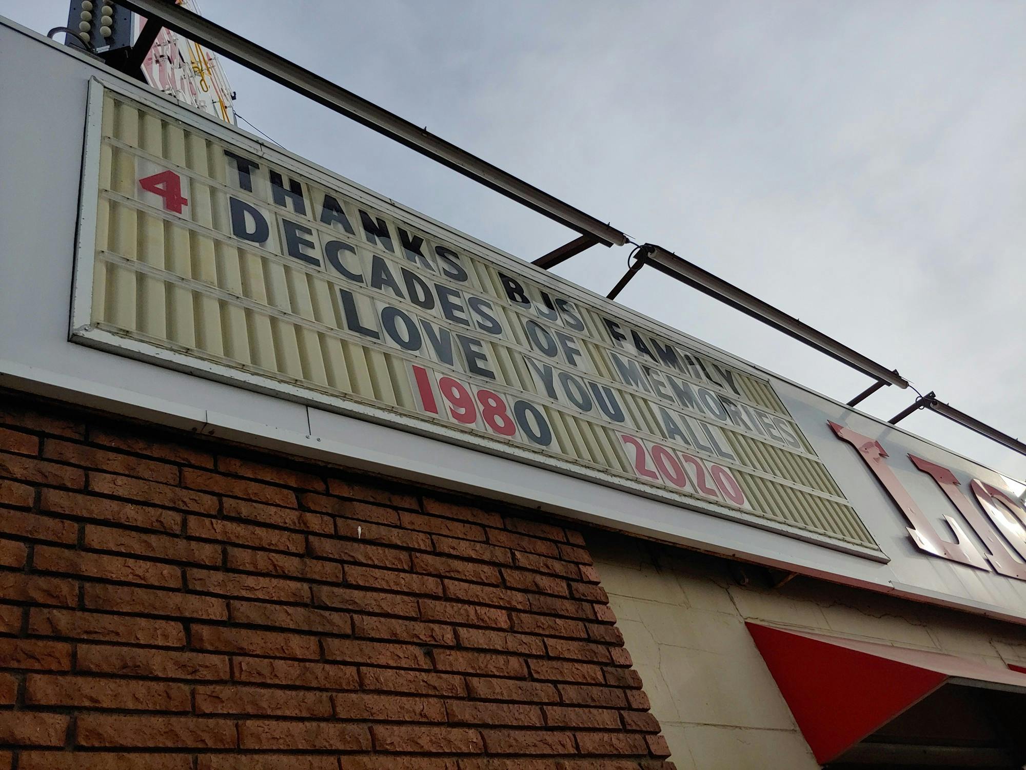 The strip club closed after 40 years in business. 