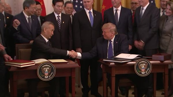 Trump, China sign 'Phase 1' of trade deal