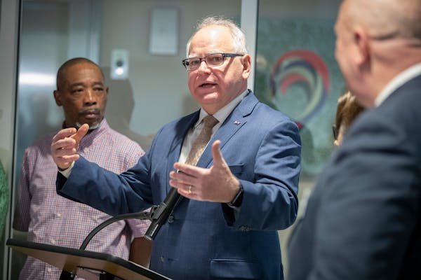 Gov. Tim Walz intends to roll out his sweeping public works package in four phases over the next week.