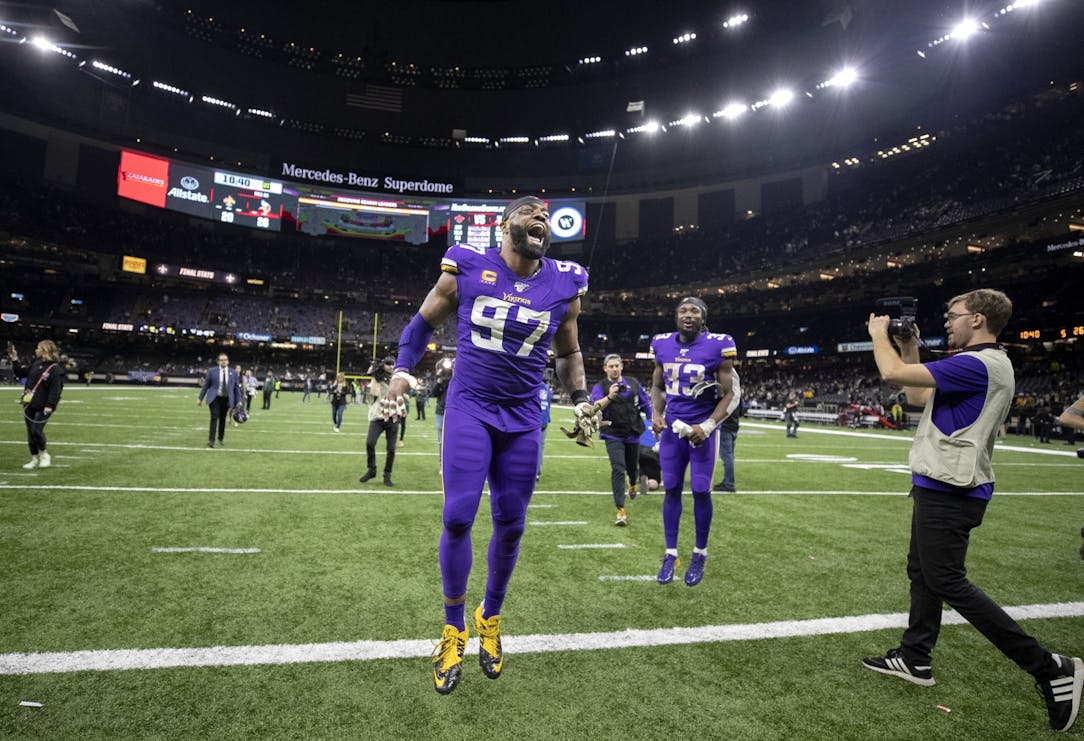 Cousins, Vikings upend Saints 26-20 in OT in NFC playoffs – Orange County  Register