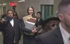 Rosie Perez arrives at court for Weinstein trial