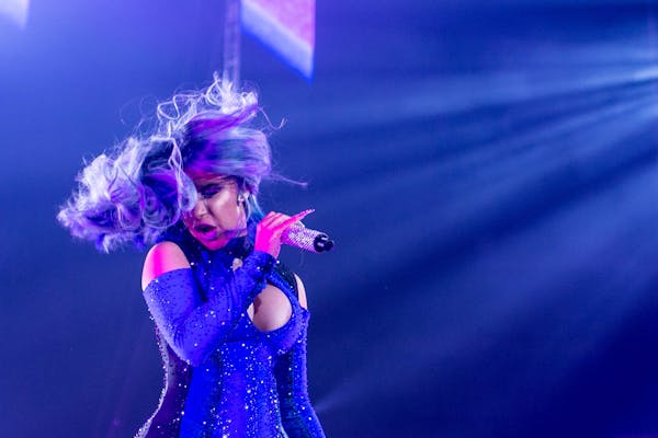 Cardi B performed for only 50 minutes when she played Target Center in July.