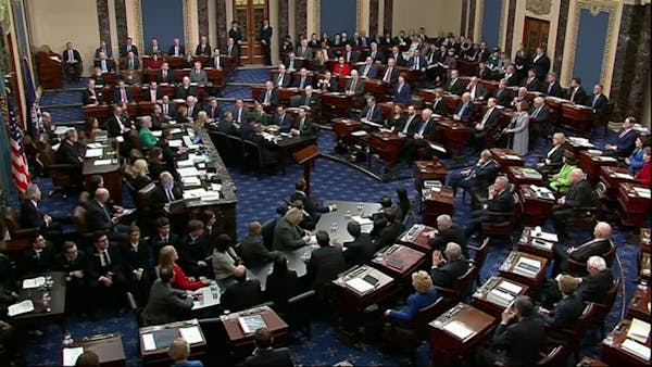 Split Senate acquits Trump of impeachment charges