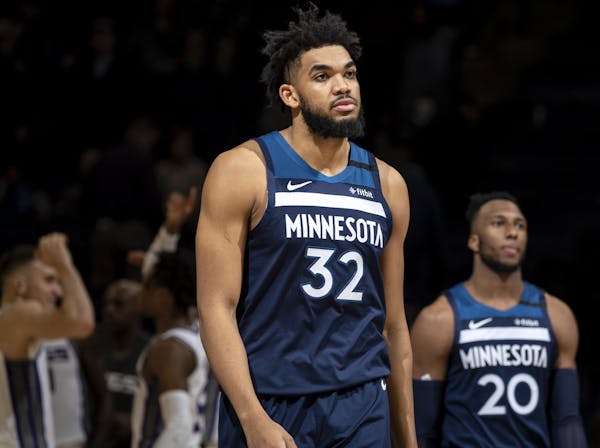 Center Karl-Anthony Towns says he believes the Wolves’ system works, even after an epic loss, but “we’ve just got to fix it.”