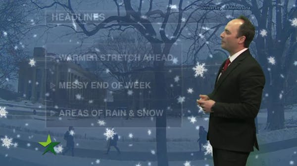 Evening forecast: Low of 17; late flurries as temps warm