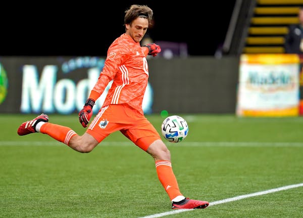 Minnesota United coach Adrian Heath says new goalkeeper Tyler Miller is "better than I thought." Miller made his Loons debut in Sunday’s season open