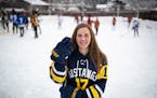 Olivia Mobley (Metro Player of the Year), Breck.] Jerry Holt •Jerry.Holt@startribune.com Photos of the six-person girls' hockey All Metro team Sunda