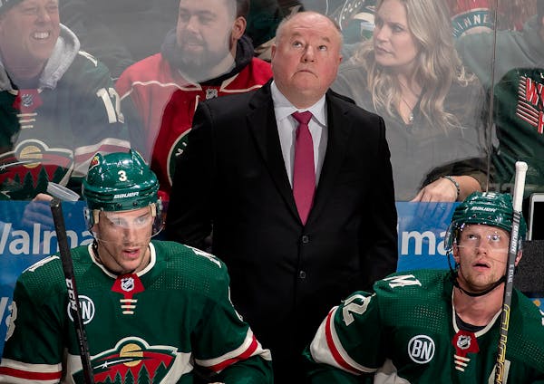 Bruce Boudreau was fired by the Wild on Friday.