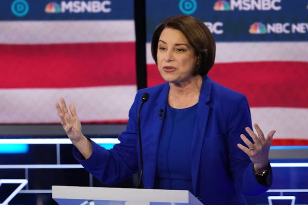 Sen. Amy Klobuchar sought to recover from recent stumbles on the trail and sparred with former South Bend Mayor Pete Buttigieg.