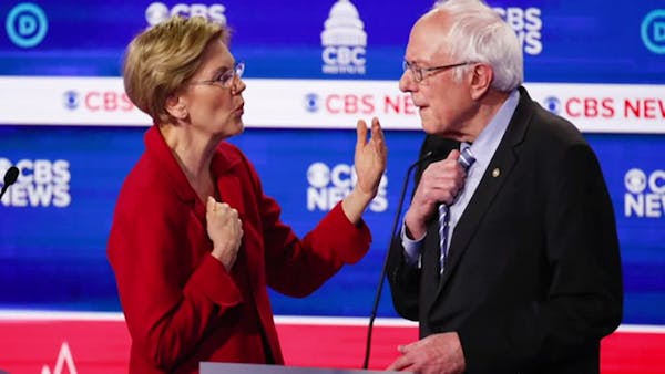Analysis: Democratic candidates aim at Sanders