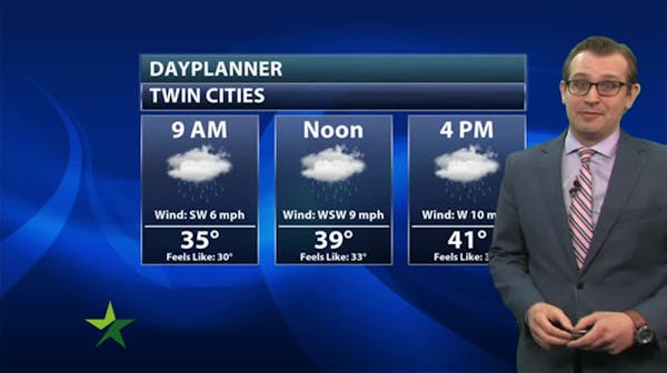 Afternoon forecast: Flurries or drizzle, high 41