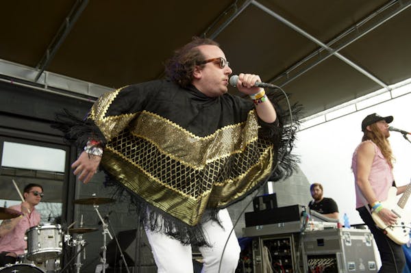 Sean Tillmann performed as Har Mar Superstar for Rachel Ray's Feedback party at Stubb's during 2014's South by Southwest Music Conference in Austin, T