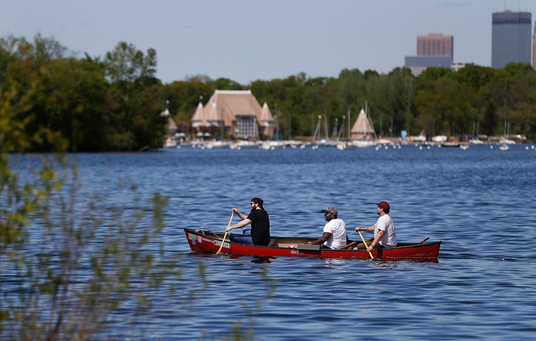 Lake Harriet is one of the gems of Minneapolis, with its signature bandshell and plenty of room to row, paddle, swim and sail.