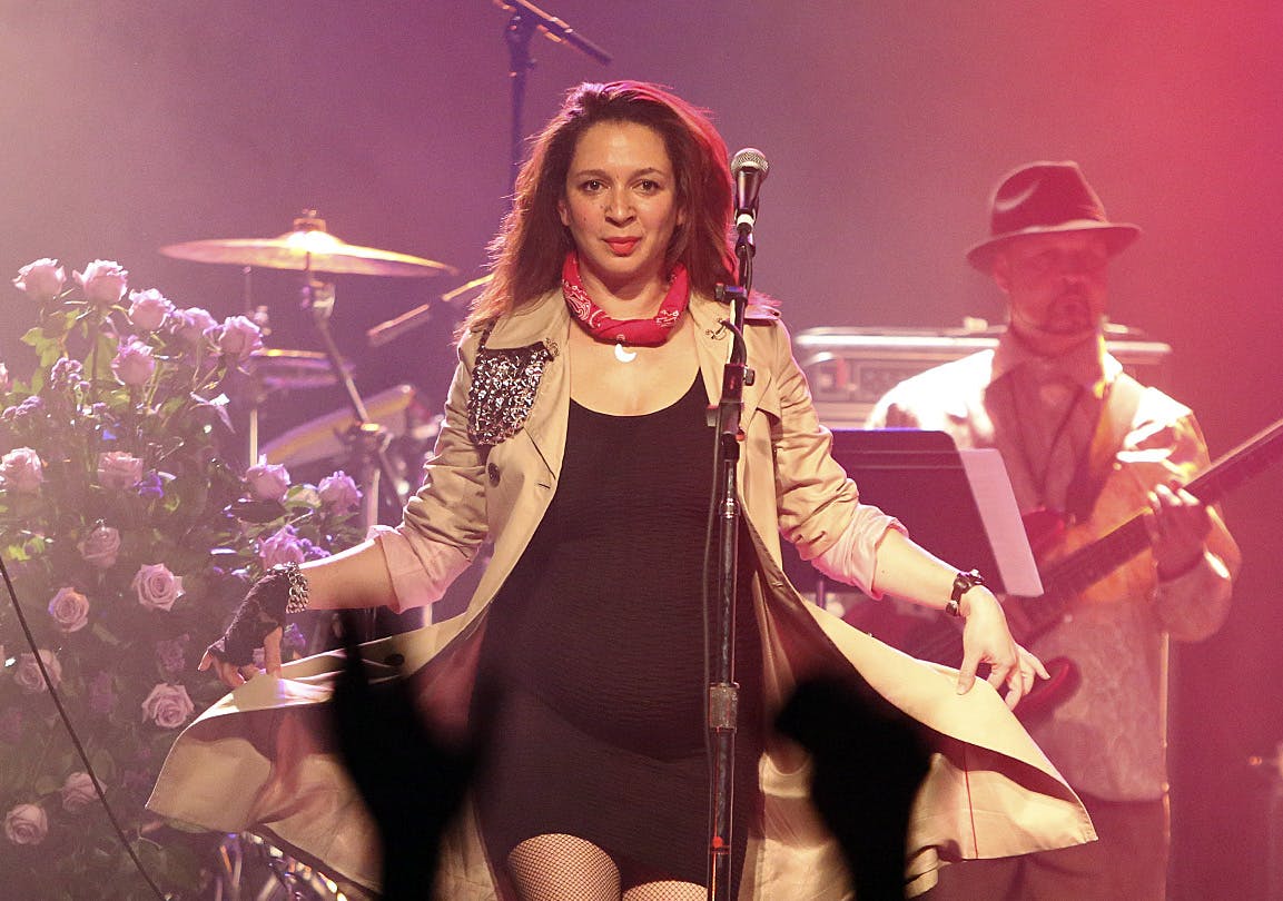 'Princess' featuring Maya Rudolph, who curtseyed for the crowd, and Gretchen Lieberum performed during the Bobby Z's Purple Heart benefit for the American Heart Association at First Ave in Minneapolis , Min., Saturday, March 9, 2013.
