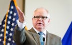 Minnesota Governor Tim Walz Minnesota Governor Tim Walz spoke at a press conference to discuss the state response to COVID-19.