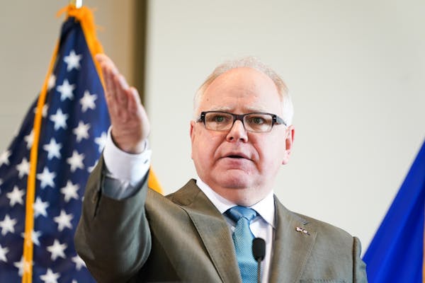 Minnesota Governor Tim Walz Minnesota Governor Tim Walz spoke at a press conference to discuss the state response to COVID-19.