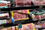 Bacon is routinely on sale in Minnesota grocery stores these days as the coronavirus-related shutdown of restaurants is creating an oversupply in the 
