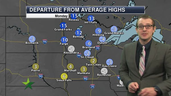 Morning forecast: Windy, chance of PM showers, high 62